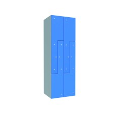 Modulaire metalen kast met glas 600/1800 - Z18322